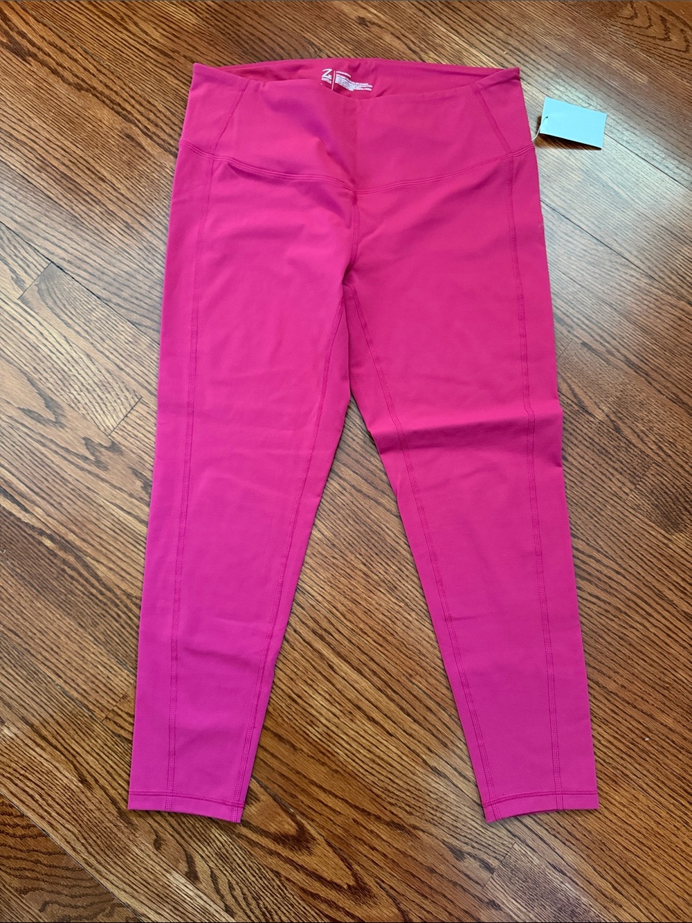 Z BY ZELLA Fuschia Pink Leggings BNWT - Sz. L